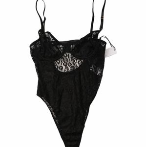 Tic Toc Black Leopard Bodycon NWT Sz S